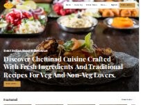 Website Screenshot Anjappar Seattle Indian Restaurant