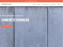 Website Screenshot Concrete 182 Corp