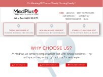 Website Screenshot MedPlus Starkville