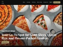 Website Screenshot Golden Lizzard Pizza
