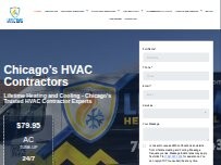 Website Screenshot Lifetime Heating and Cooling