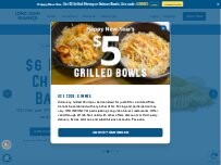 Website Screenshot Long John Silver's