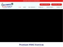 Website Screenshot Olympic Heating & Cooling