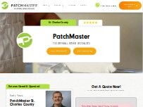 Website Screenshot PatchMaster St. Charles County