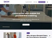 Website Screenshot Dream Clean Service