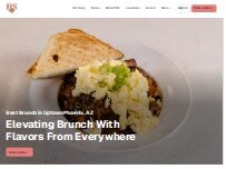 Website Screenshot Brunch Snob