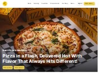 Website Screenshot PizzaMe!