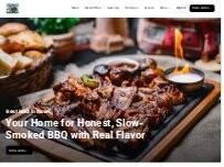 Website Screenshot Sammy Sue's BBQ