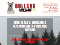 Website Screenshot Bulldog Auto Glass