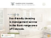 Website Earth Love Cleaning Co.