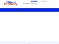 Website Screenshot Pillquest Pharmacy