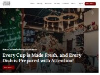 Website Screenshot The Little Coffee Shoppe