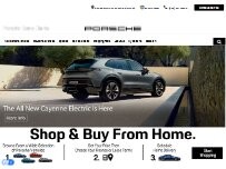 Website Screenshot Porsche Santa Clarita