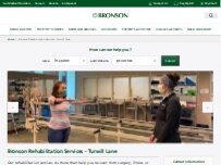Website Screenshot Bronson Rehabilitation Services - Turwill Lane