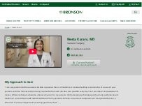 Website Screenshot Neeta Karani, MD