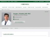 Website Screenshot Douglas J Wunderly, MD, FACC