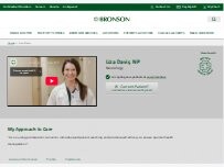 Website Screenshot Liza Davis, NP