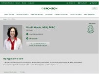 Website Screenshot Lita R Martin, MSN, FNP-C