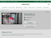 Website Screenshot Steven Konicki, DO