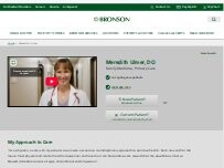 Website Screenshot Meredith Ulmer