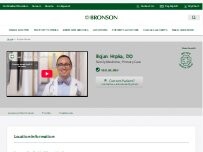 Website Screenshot Bojan Hrpka, DO
