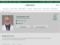 Website Screenshot Justice Bockover, NP
