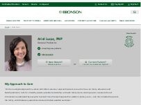 Website Screenshot Ariel Lucas, PNP