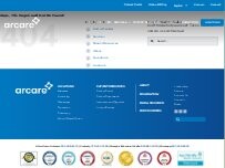 Website Screenshot ARcare Rheumatology Russellville