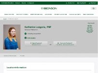 Website Screenshot Katherine Longoria, PNP