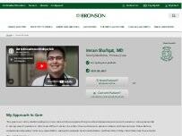 Website Screenshot Imran Shafqat, MD