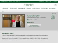 Website Screenshot Svetlana Kvint, MD
