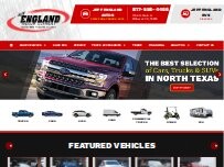 Website Screenshot Jeff England Motor Company, Inc.