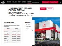 Website Screenshot Arby's