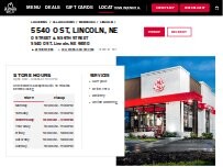 Website Screenshot Arby's