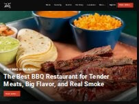 Website Screenshot Aces BBQ - McAllen