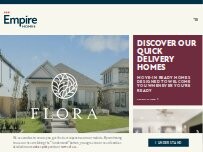 Website Screenshot Flora 50' | Empire Homes