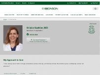 Website Screenshot Kristie Koehler, MD