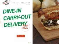 Website Screenshot Mancino's Pizza & Grinders