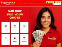 Website Screenshot SeguroMAX Insurance Center