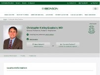 Website Screenshot Christopher Kelley Goodwin, MD