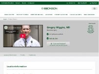 Website Screenshot Gregory Wiggins, MD