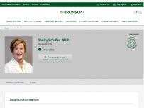 Website Screenshot Shelly Schafer, NNP