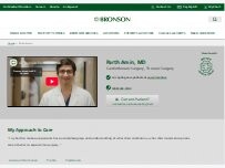 Website Screenshot Parth Amin, MD