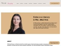 Website Screenshot Rebecca Varney, DPM, AACFAS