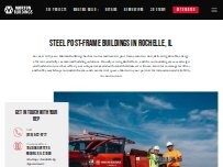 Website Screenshot Morton Buildings, Inc.