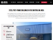 Website Screenshot Morton Buildings, Inc.