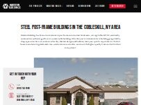 Website Screenshot Morton Buildings, Inc.