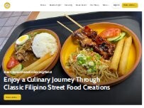Website Screenshot The Lumpia House and Truck