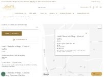 Website Screenshot Lindt Chocolate Shop