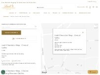Website Screenshot Lindt Chocolate Shop